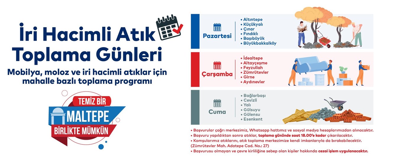 İri Hacimli Atık Toplama Günleri 