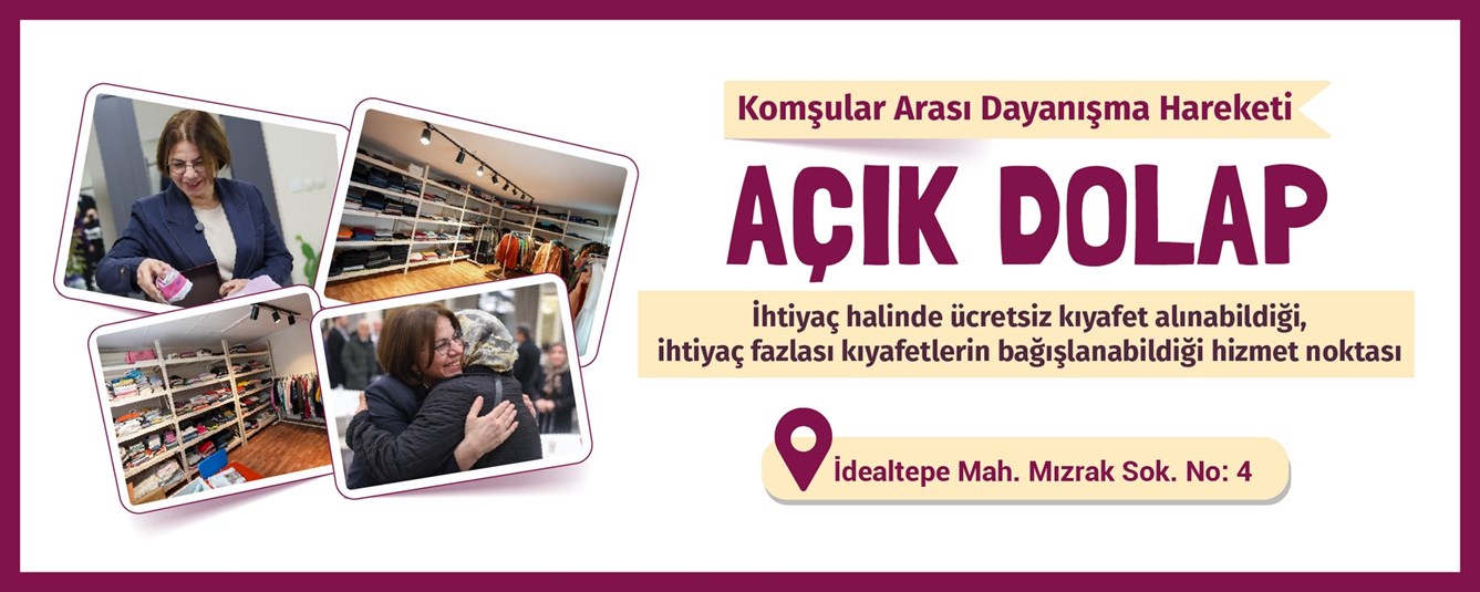 Komşular Arası Dayanışma Hareketi Açık Dolap 