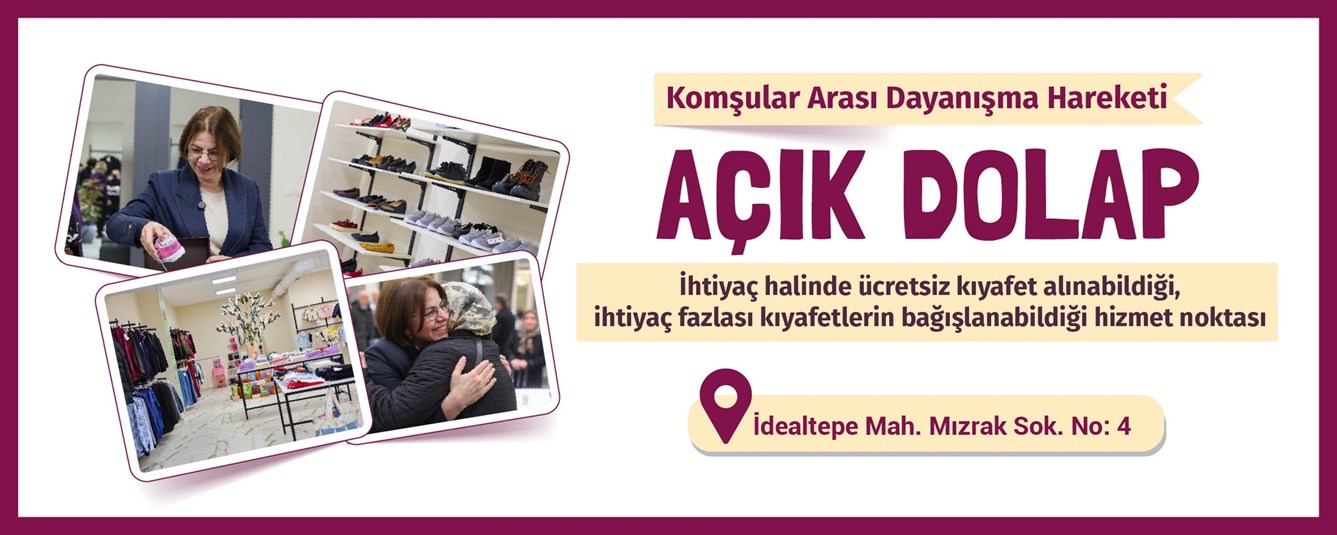 Komşular Arası Dayanışma Hareketi Açık Dolap 